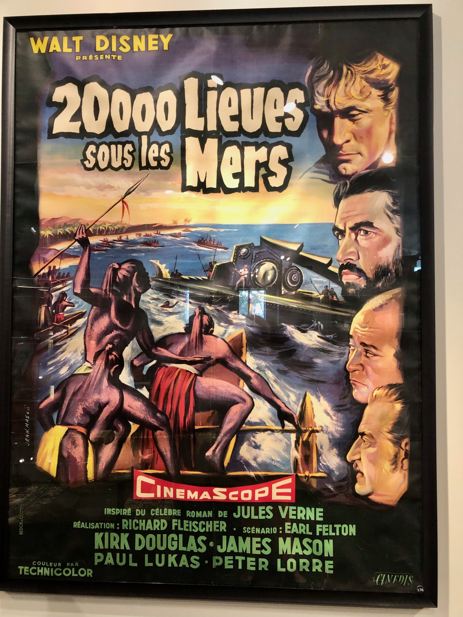 From the amazing Jules Verne collection at the restaurant, L'Ile Mysterieuse in La Malbaie.